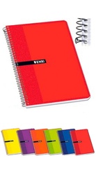 [10344550] Bloc espiral Enri 16º 80h 4x4-tapa blanda colores