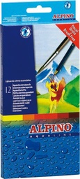 [AL000130] C/12u. Lápices de colores aqualine alpino