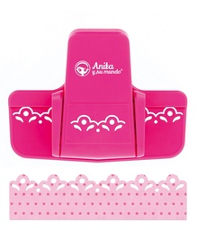 [37 11 02 01] Troqueladora bordes blonda flúor