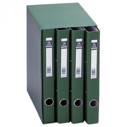 [09453] Oficolor modulo 4 carpetas verde