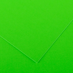 [200403816] Cartulina Canson verde flúor 44 250g Paquete. 25u.