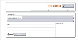 [T-60] Talonario recibos 1/3 apaisado duplicado Loan