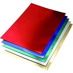[18708] Kit 5 cartulinas metalizadas colores A4+