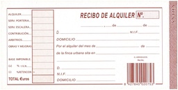 [75D] Talonario alquiler 1/3 apaisado duplicado vipesa