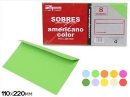 Sobres americanos colores