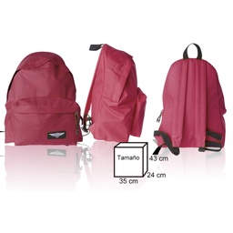 [MO011] Mochila eco grande granate