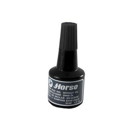TINTA DE SELLAR NEGRO HORSE 28ml.