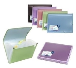 Carpeta fuelle 13 departamentos colores Fº-carchivo