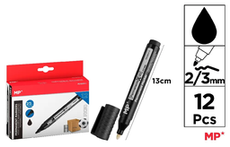 [PE486N-S] Marcador Permanente Negro