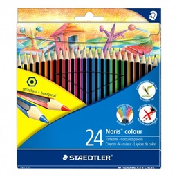 [185 C24] 24 lápices de colores Noris Colour Staedtler