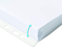 [100207012] Funda multitaladro Oxford con fuelle Din A4 200 mc cristal 100207012