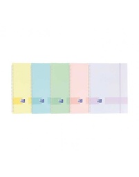 [400146212] Carpeta 20 fundas A4 c/goma surtido pastel Oxford