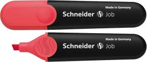 Rotulador fluorescente rojo schneider job