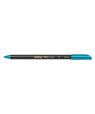 Rotulador edding 1200 verde metallic 74