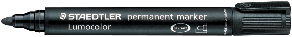 Marcador permanente negro 352-9