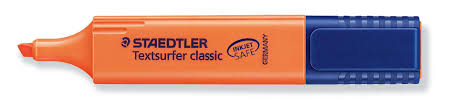 Marcador naranja textsurfer