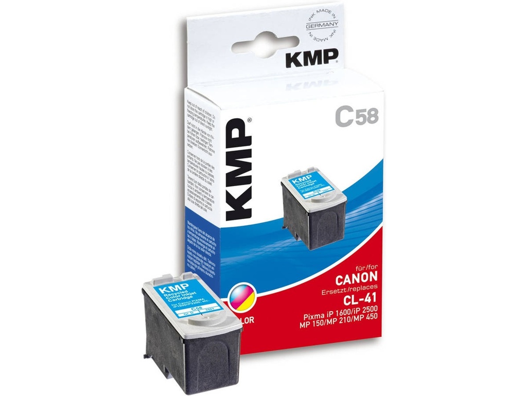 Cartucho tinta compatible canon cl41 tricolor