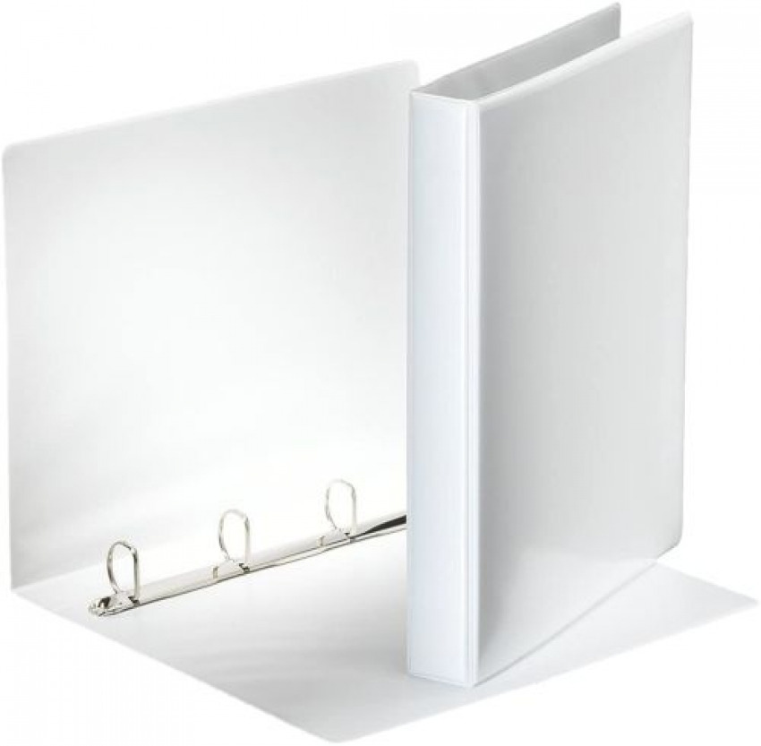 Carpeta canguro A4 4 anillas 25mm color blanco