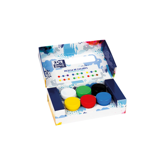Temperas oxf 6 colores 20ml