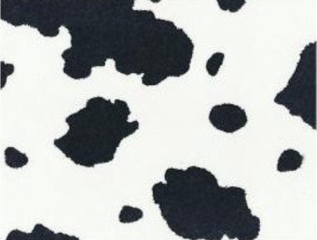 HOJA DE GOMA EVA 40*60cm. ESTAMPADO VACA