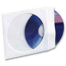 Sobres papel cd 12,7*12,7cm caja 100und.