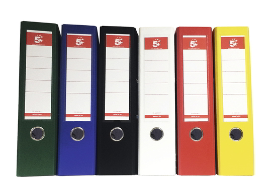 Archivador color PP A4 surtido