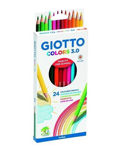 Lápices de colores Giotto colors 3.0 caja 24u.