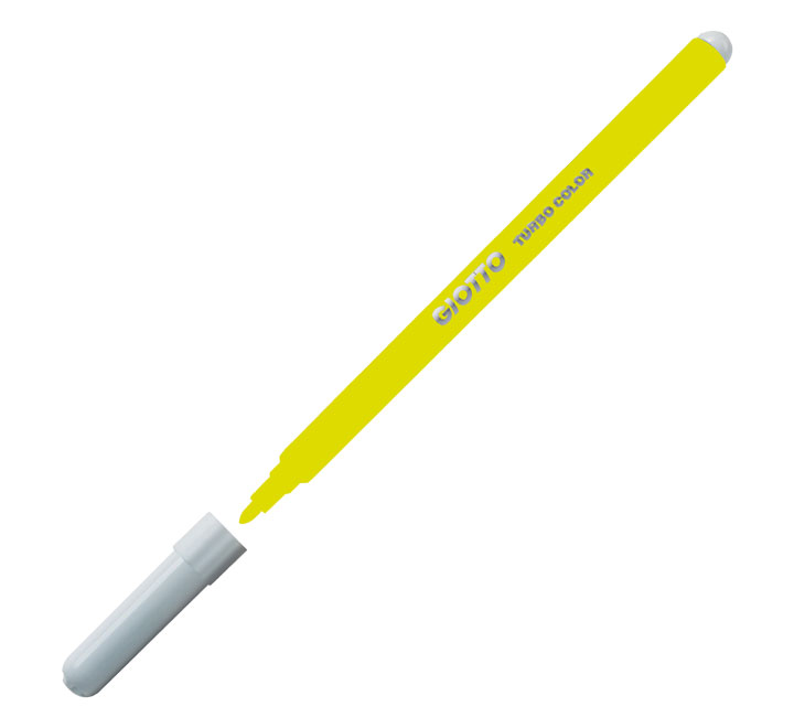 Giotto unicolor amarillo caja 12und.