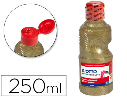 Giotto tempera glitter oro 250ml
