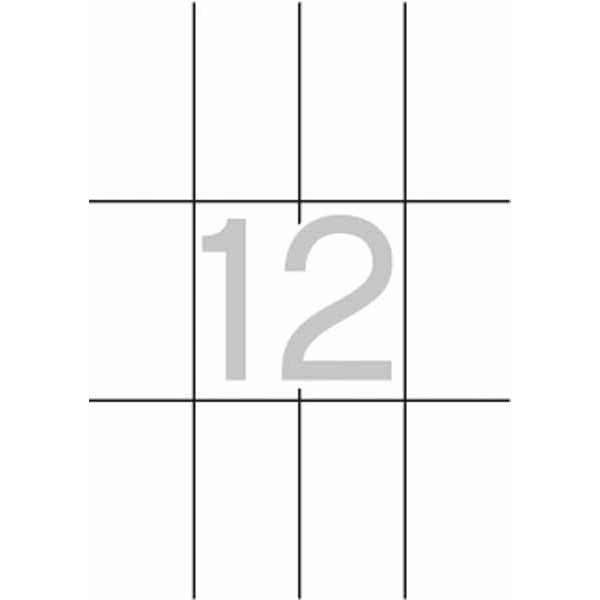 Etiquetas adhesivas Apli  52,5x29,7