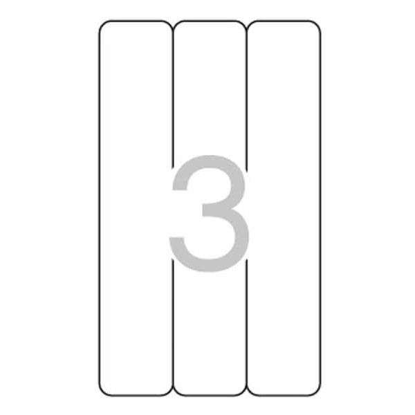 Etiquetas adhesivas Apli  8x20