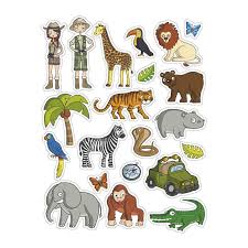 Bolsa gomets removibles jungla 3h.