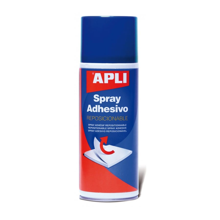 Spray adhesivo reposicionable 400ml Apli