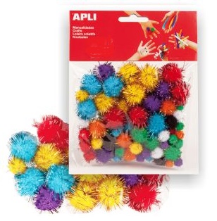 B. Pom brillante surtidos 78unid