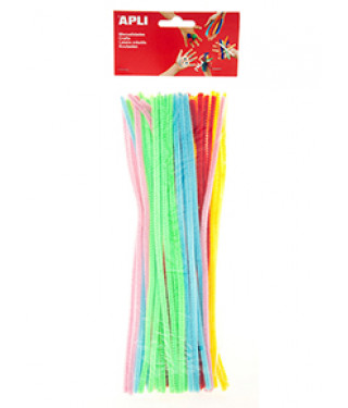 Bolsa limpiapipas flúor surt. 50u.