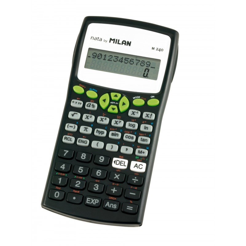 Calculadora científica Milan m240 verde 240f