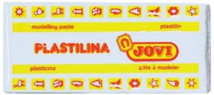 Plastilina blanca 150grs. Jovi