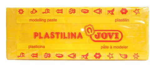 Plastilina amarillo oscuro 150grs. Jovi