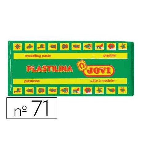 Plastilina verde claro 150grs. Jovi
