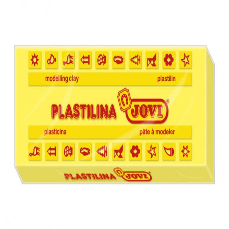 Plastilina amarillo 350grs. Jovi