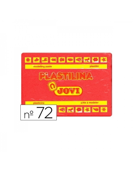 Plastilina rojo 350grs. Jovi