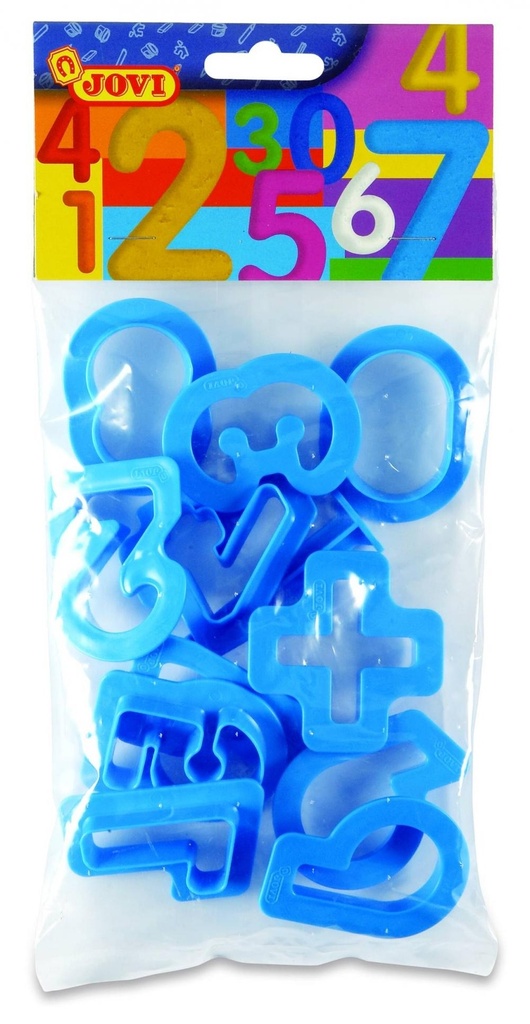 Bolsa moldes abecedario 26 pieza