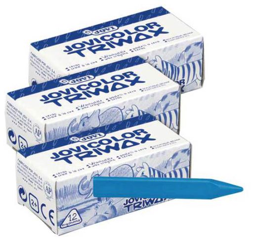 CAJACaja triwax azul claro 12u