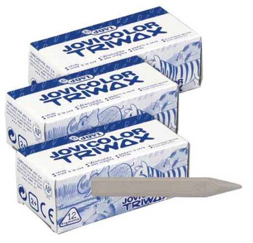 CAJACeras triwax  gris 12u