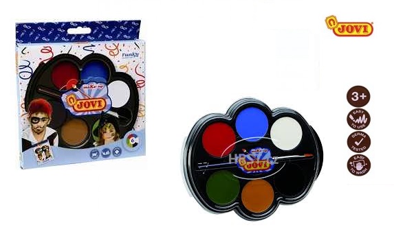 Maquillaje en crema estuche 6 colores