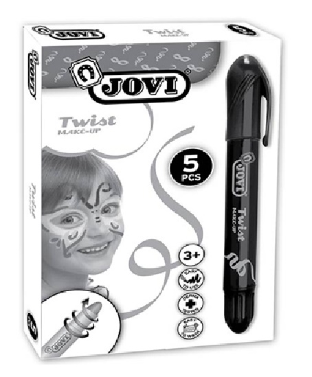 MAQUILLAJE EN BARRA TWIST MAKE-UP  NEGRO C/5und