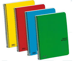 Cuad. Espir A4 de 80h 90grs 1lin t/extrad.