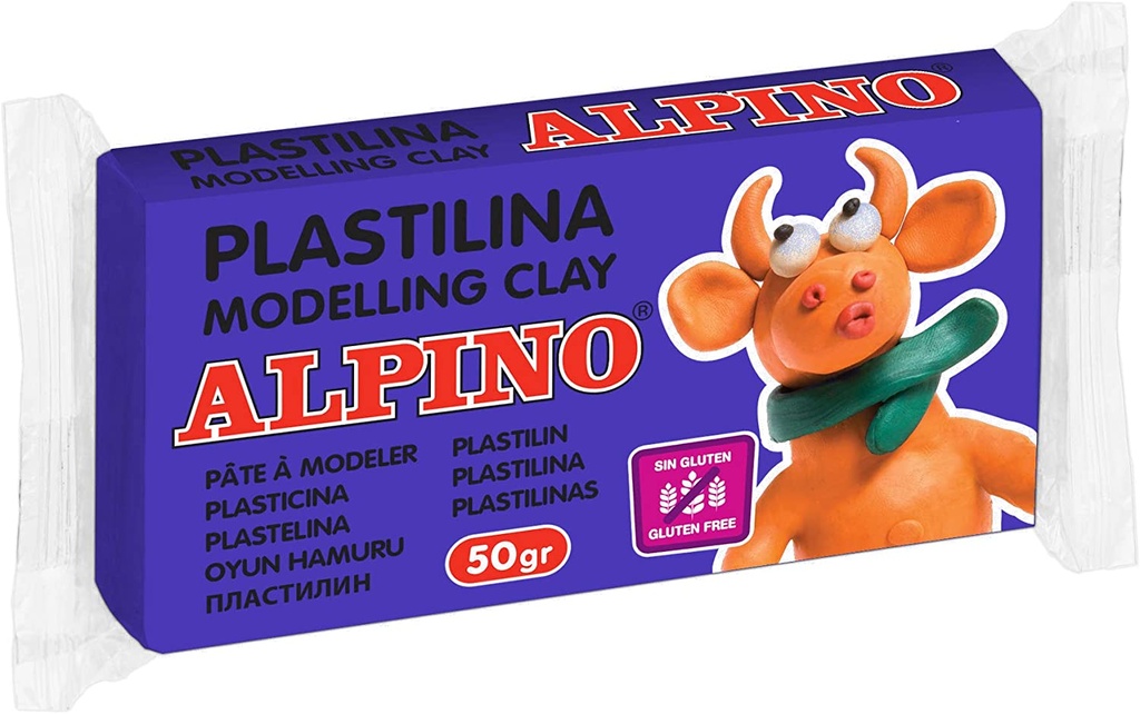 Plastilina modelling clay alpino 50gr azul oscuro