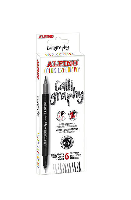 Calligraphy set alpino color experience