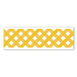 Wasi tape 15x10mm rombos amarillos